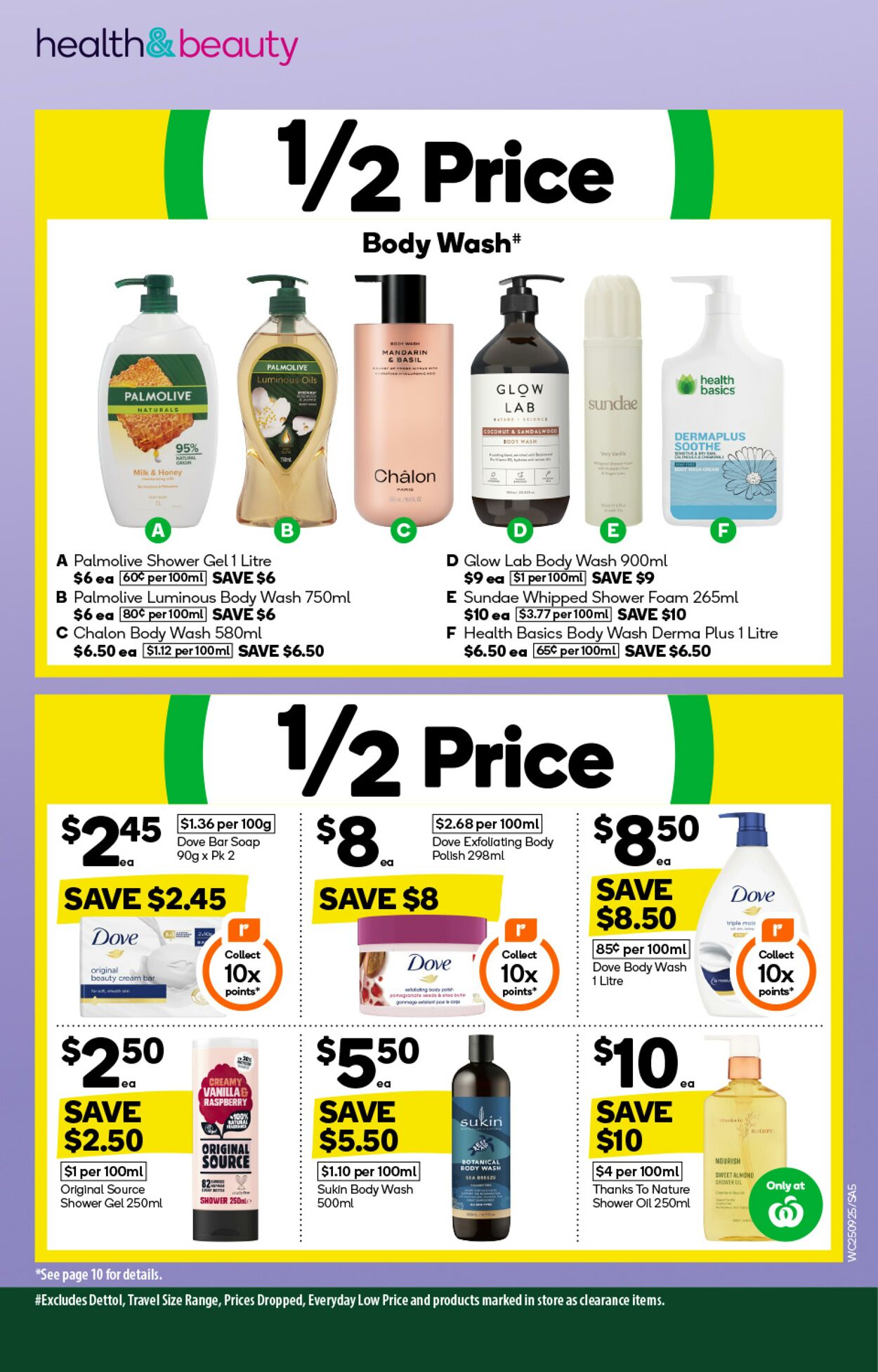 Catalogue Woolworths 25.09.2024 - 01.10.2024