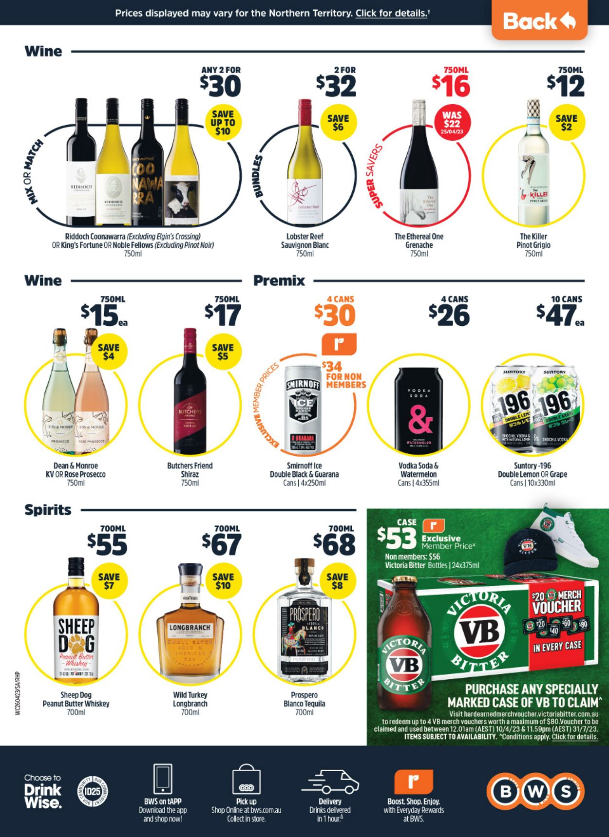 Catalogue Woolworths 26.04.2023 - 02.05.2023