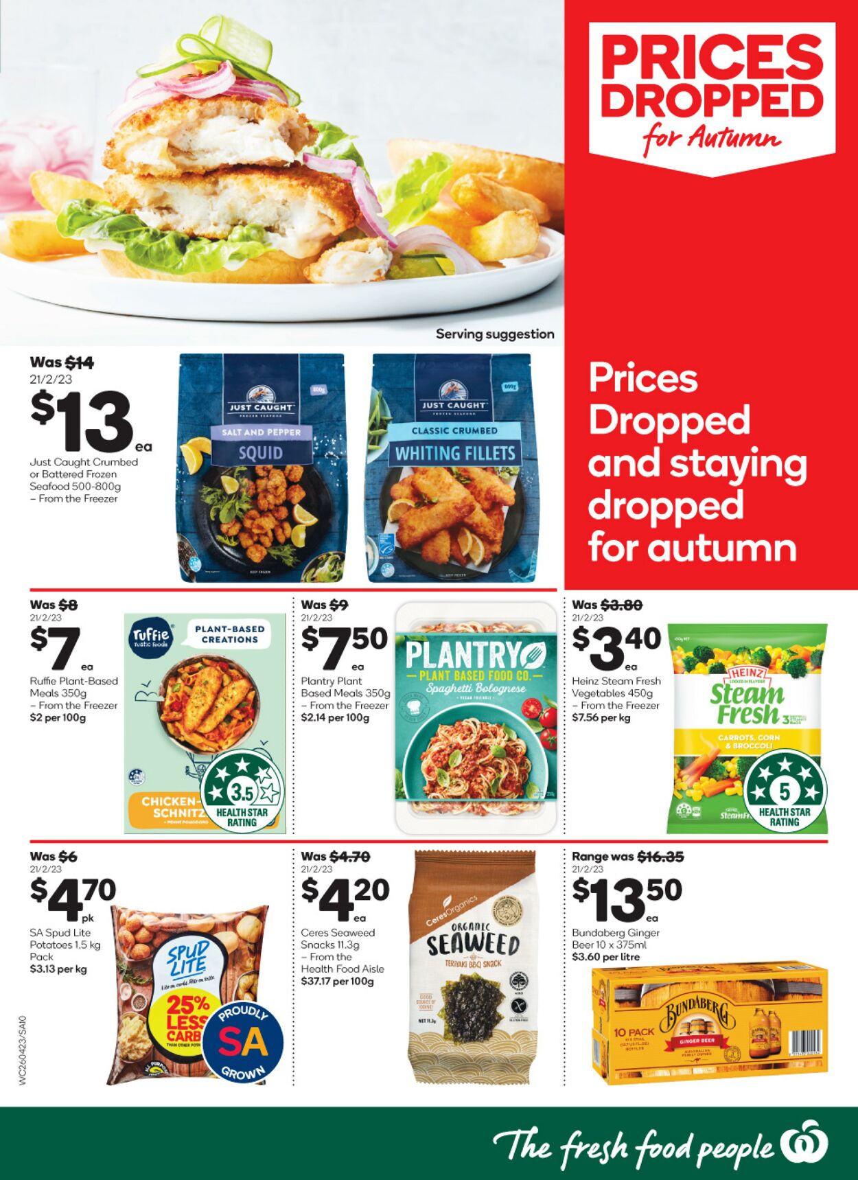 Catalogue Woolworths 26.04.2023 - 02.05.2023