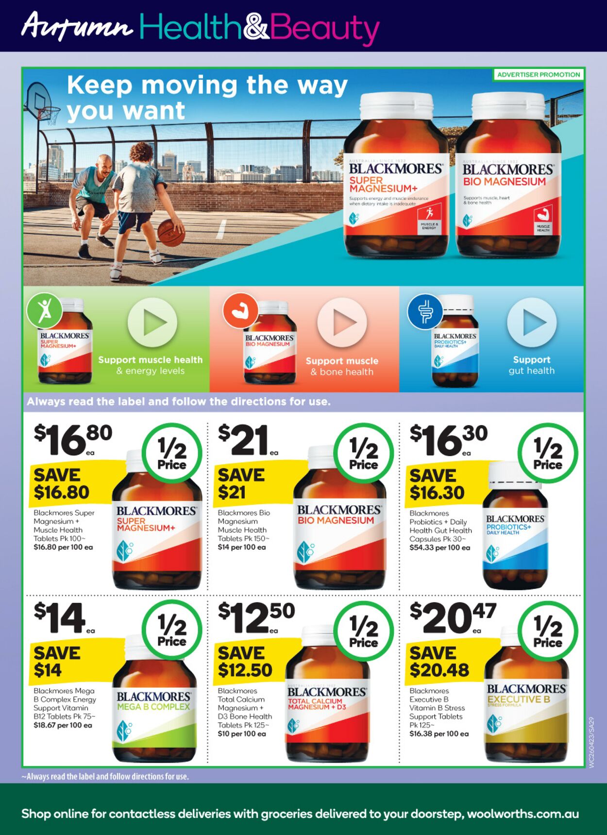 Catalogue Woolworths 26.04.2023 - 02.05.2023