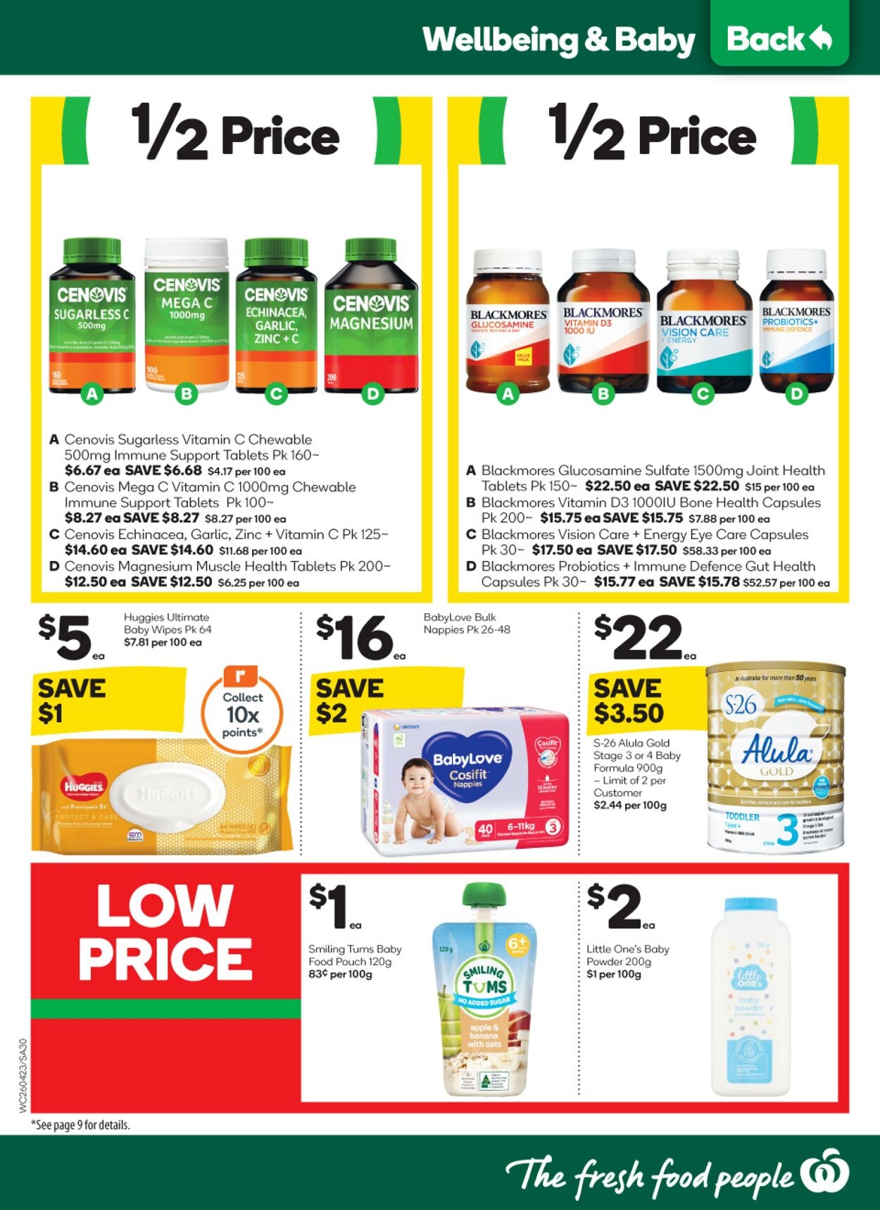 Catalogue Woolworths 26.04.2023 - 02.05.2023