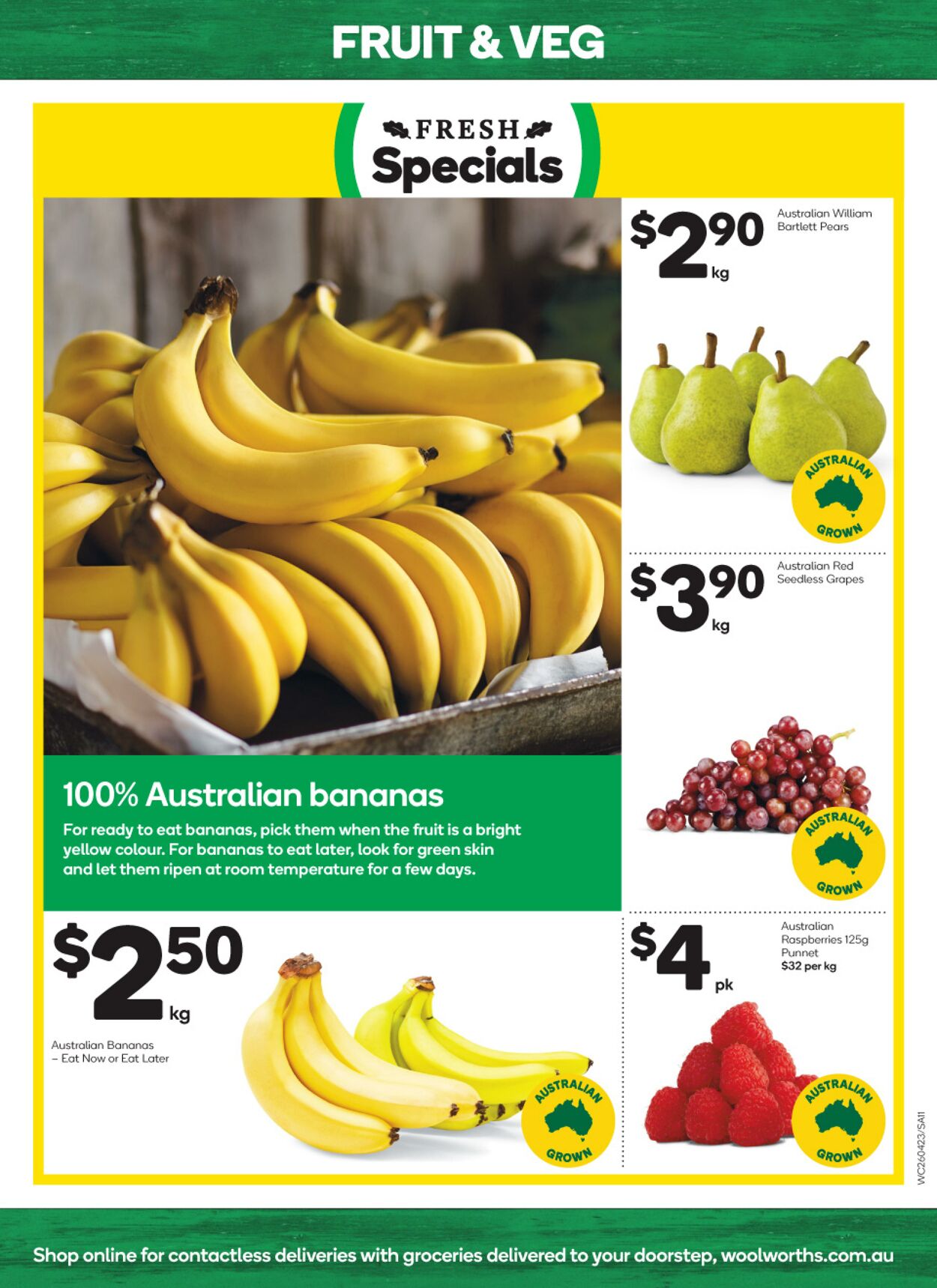 Catalogue Woolworths 26.04.2023 - 02.05.2023