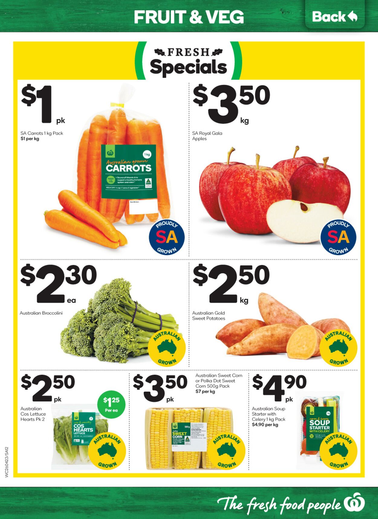 Catalogue Woolworths 26.04.2023 - 02.05.2023