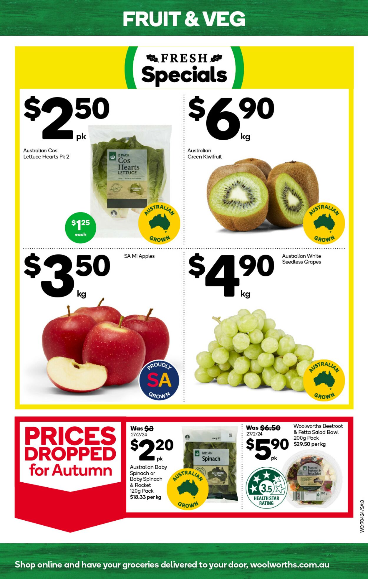 Catalogue Woolworths 17.04.2024 - 23.04.2024