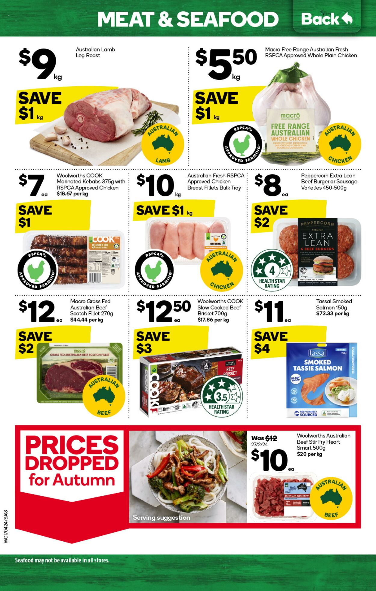 Catalogue Woolworths 17.04.2024 - 23.04.2024