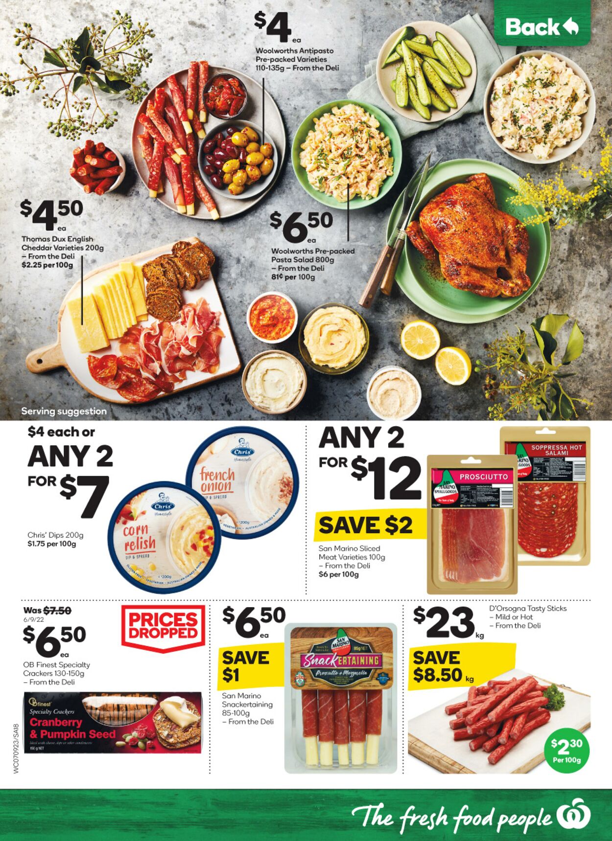 Catalogue Woolworths 07.09.2022 - 13.09.2022