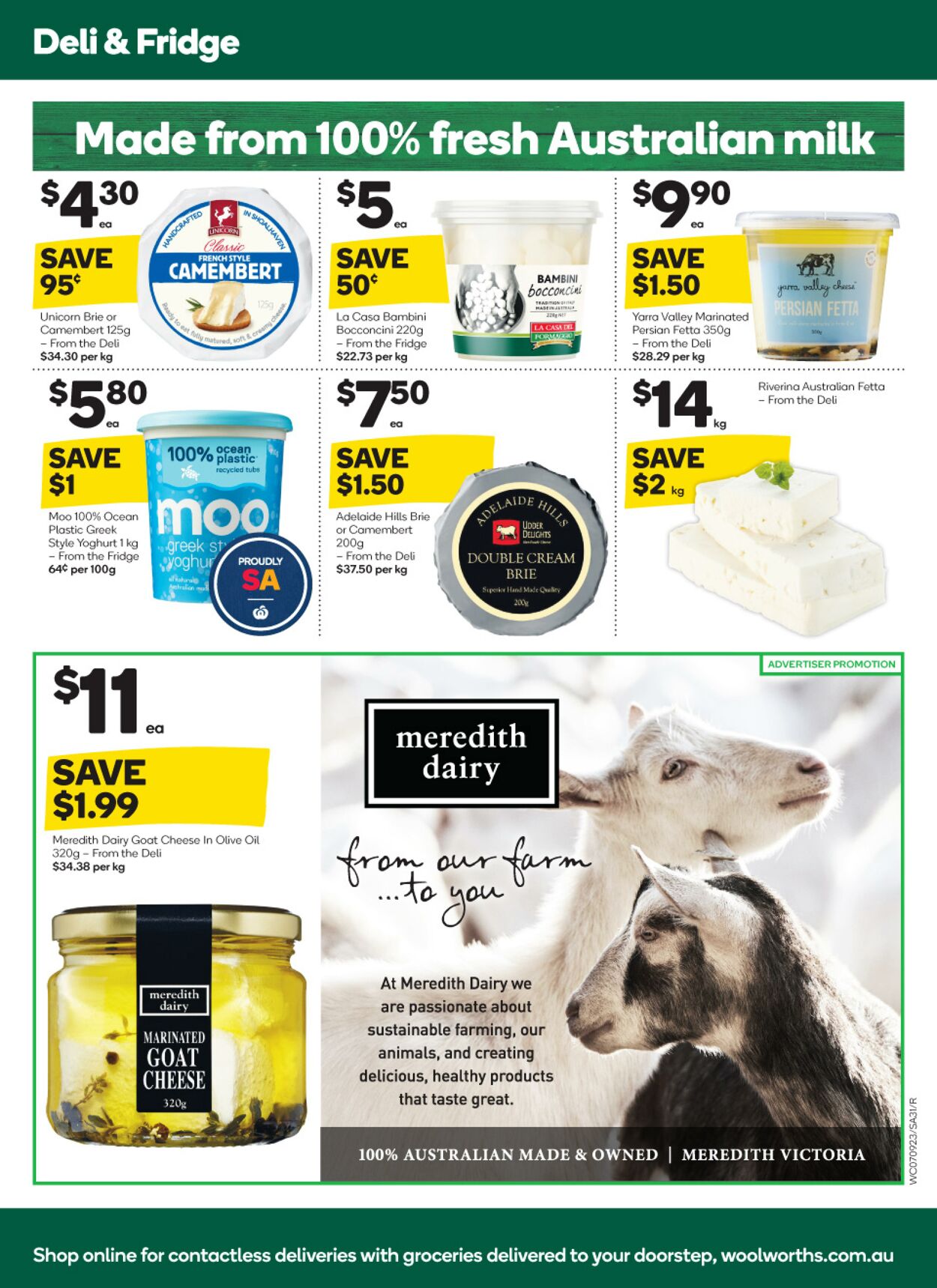 Catalogue Woolworths 07.09.2022 - 13.09.2022