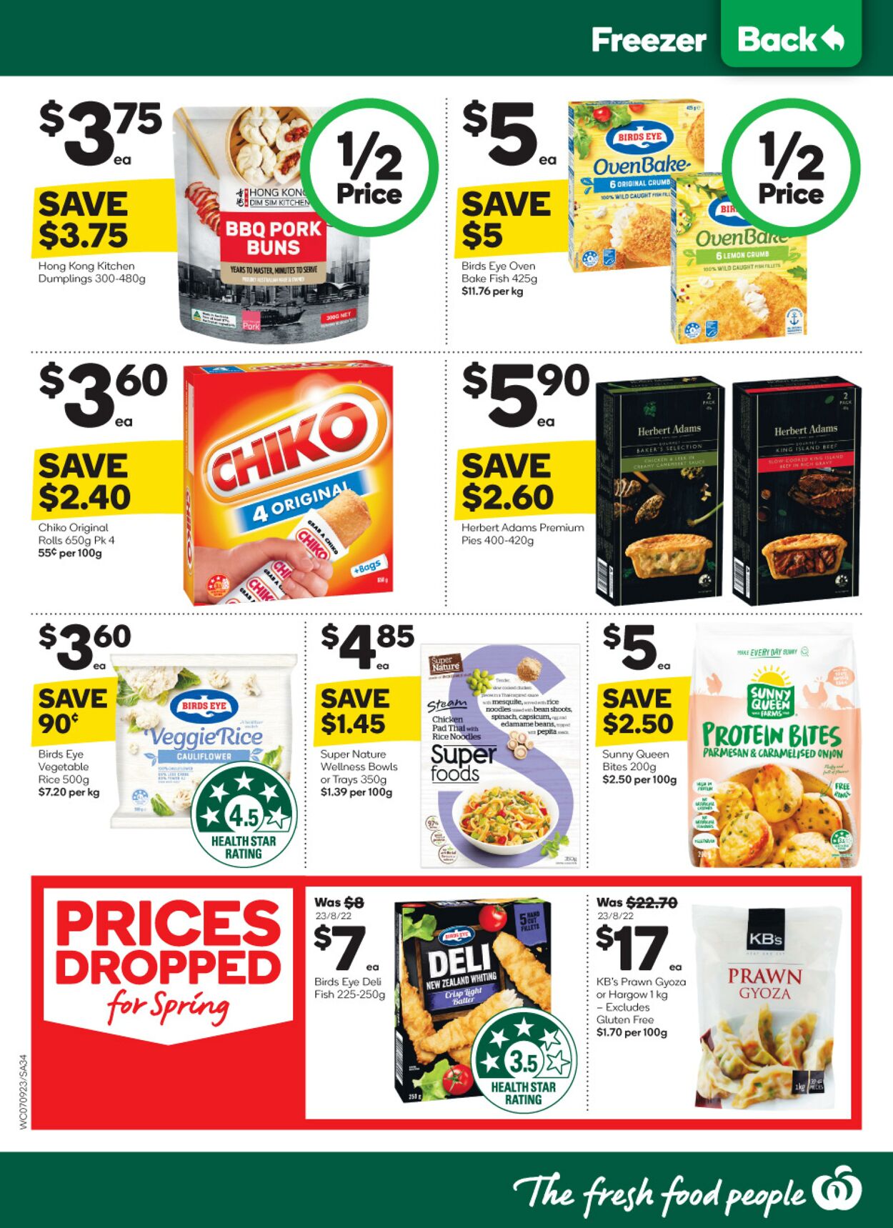 Catalogue Woolworths 07.09.2022 - 13.09.2022