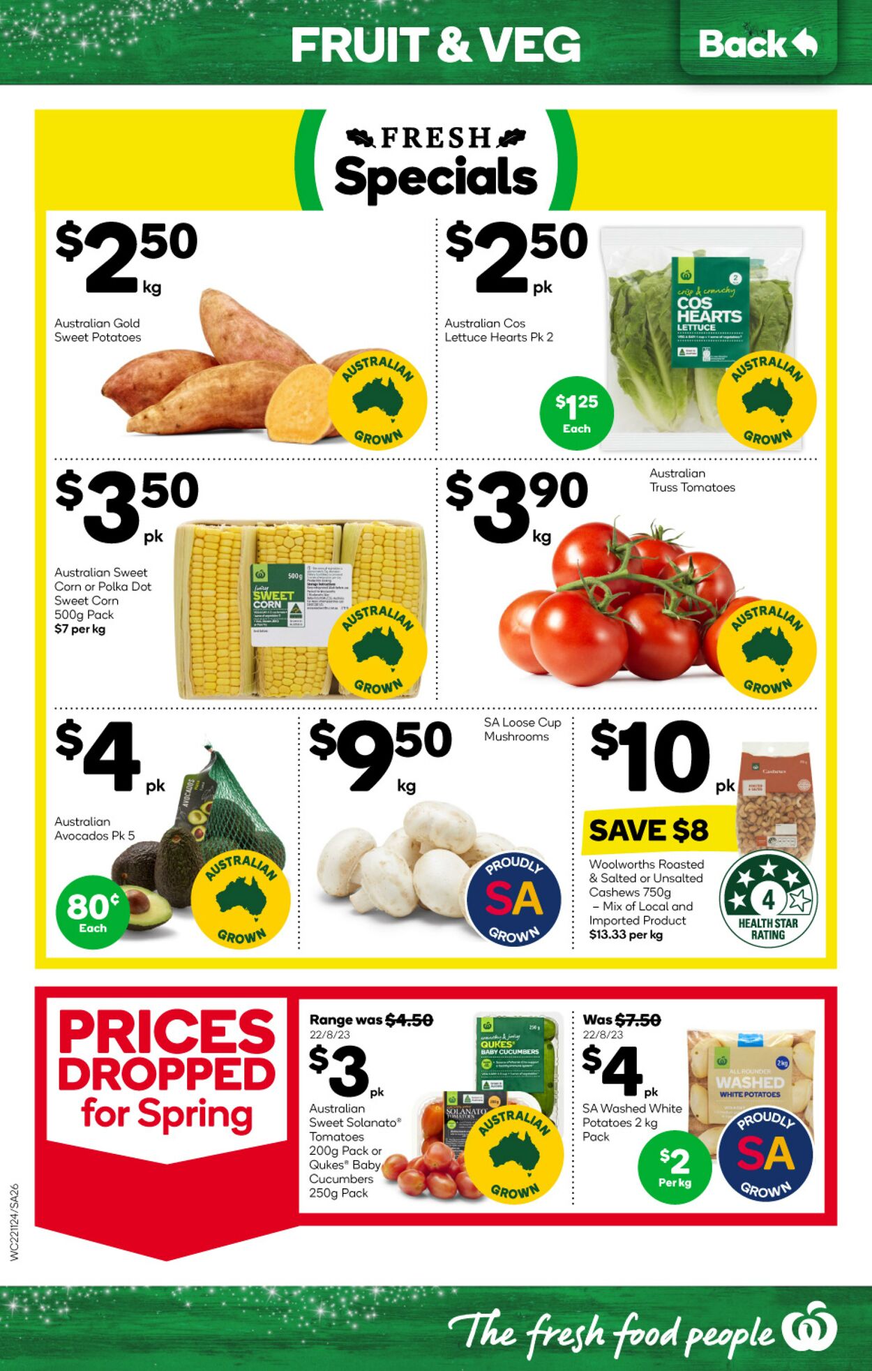 Catalogue Woolworths 22.11.2023 - 28.11.2023