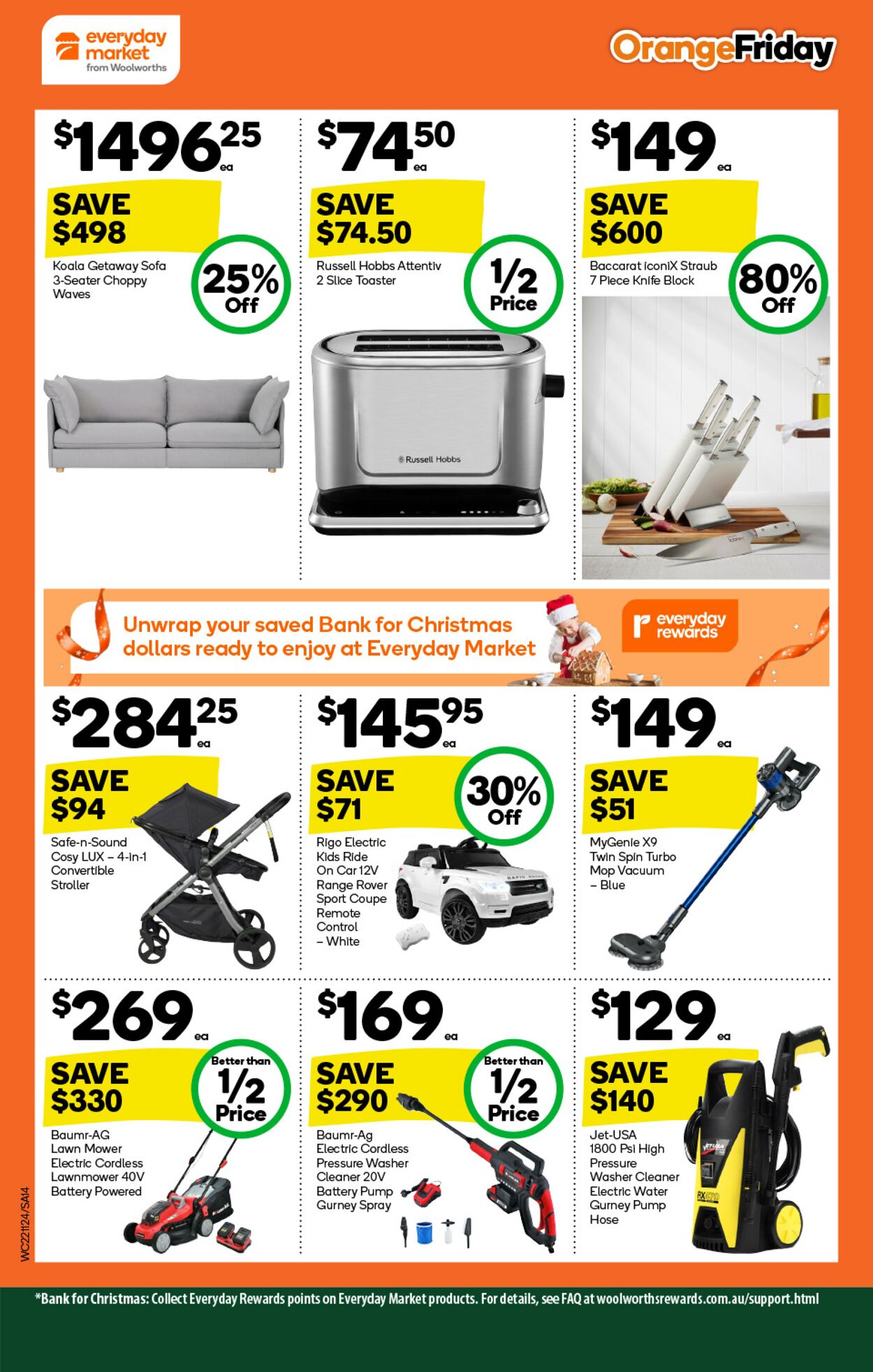 Catalogue Woolworths 22.11.2023 - 28.11.2023