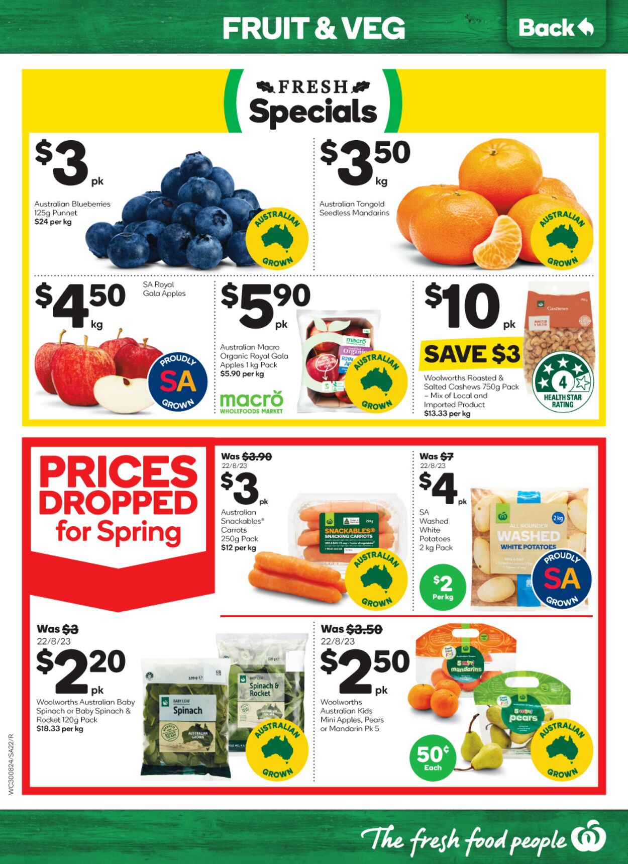 Catalogue Woolworths 30.08.2023 - 05.09.2023