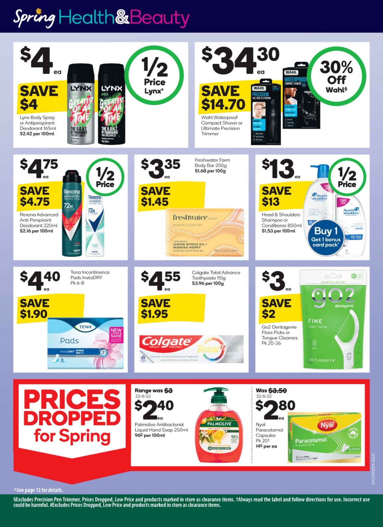 Catalogue Woolworths 30.08.2023 - 05.09.2023