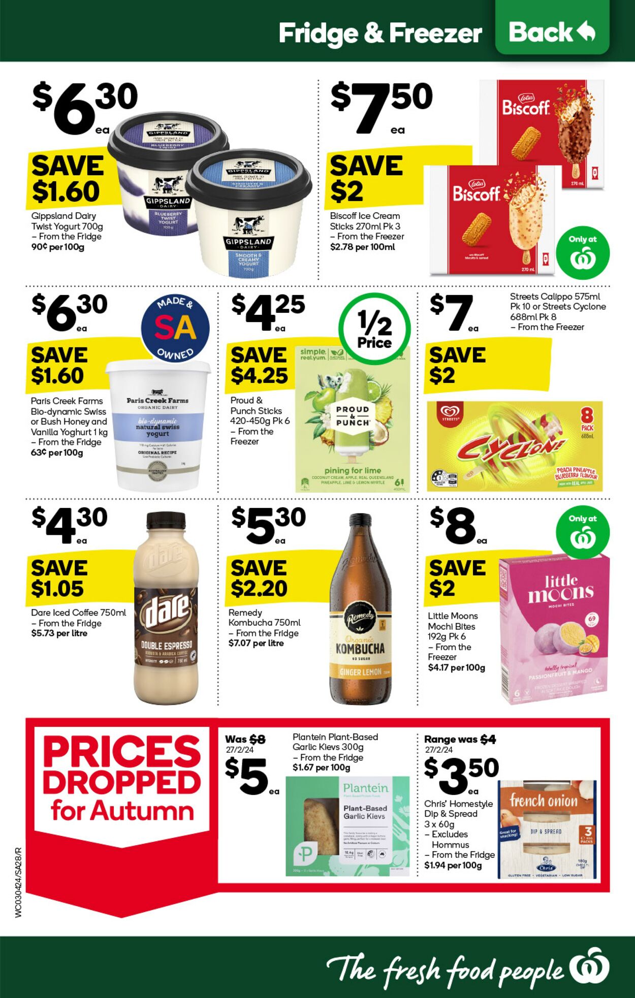 Catalogue Woolworths 03.04.2024 - 09.04.2024