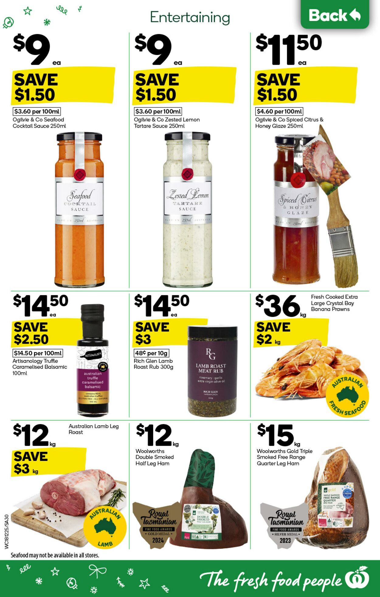 Catalogue Woolworths 18.12.2024 - 24.12.2024