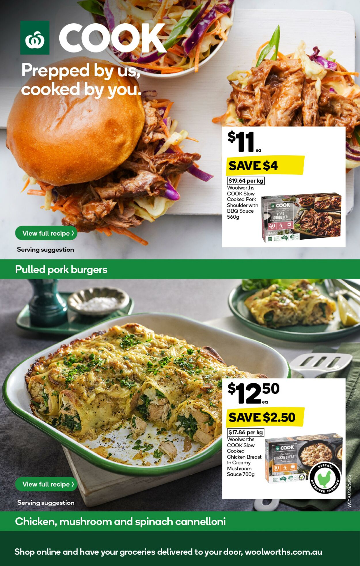 Catalogue Woolworths 17.07.2024 - 23.07.2024