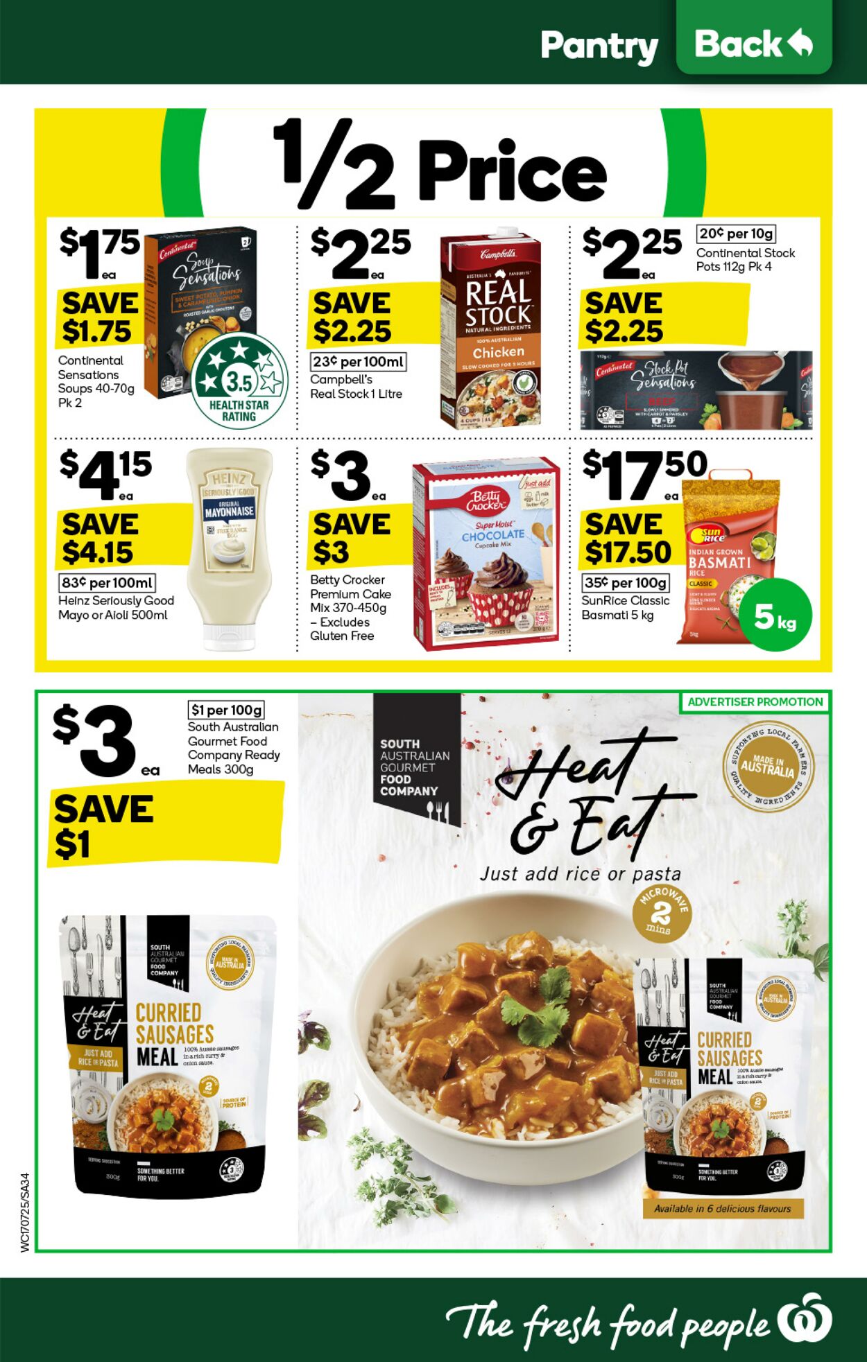 Catalogue Woolworths 17.07.2024 - 23.07.2024