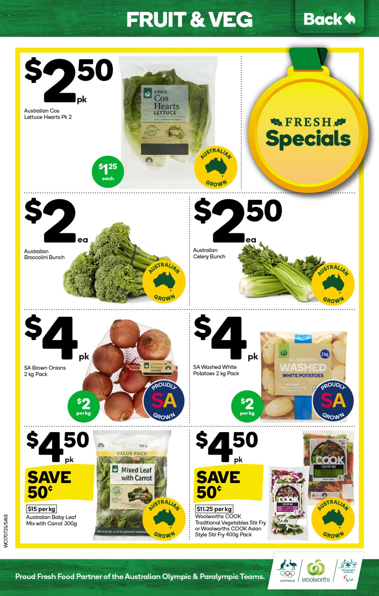 Catalogue Woolworths 17.07.2024 - 23.07.2024