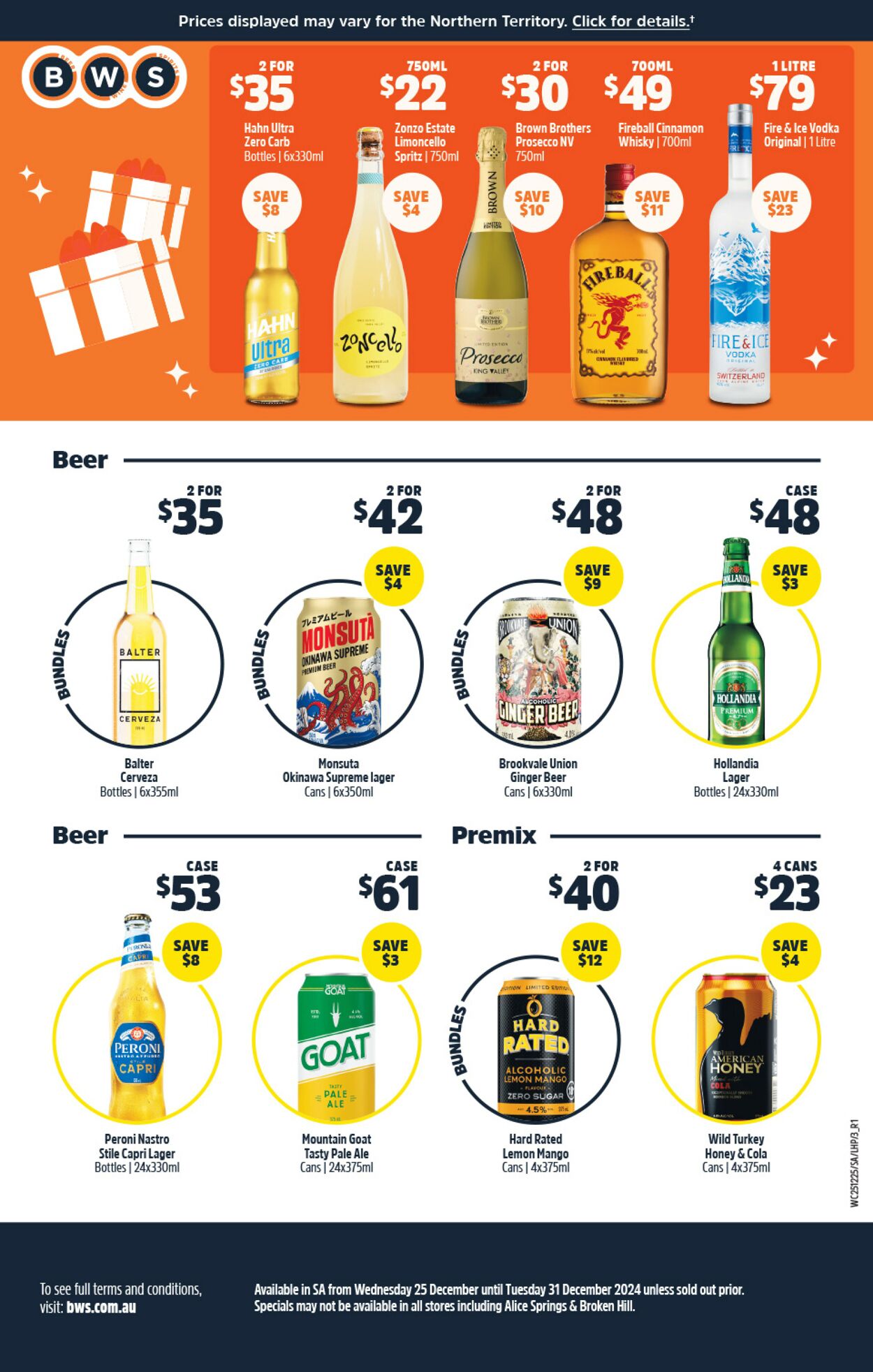 Catalogue Woolworths 25.12.2024 - 31.12.2024