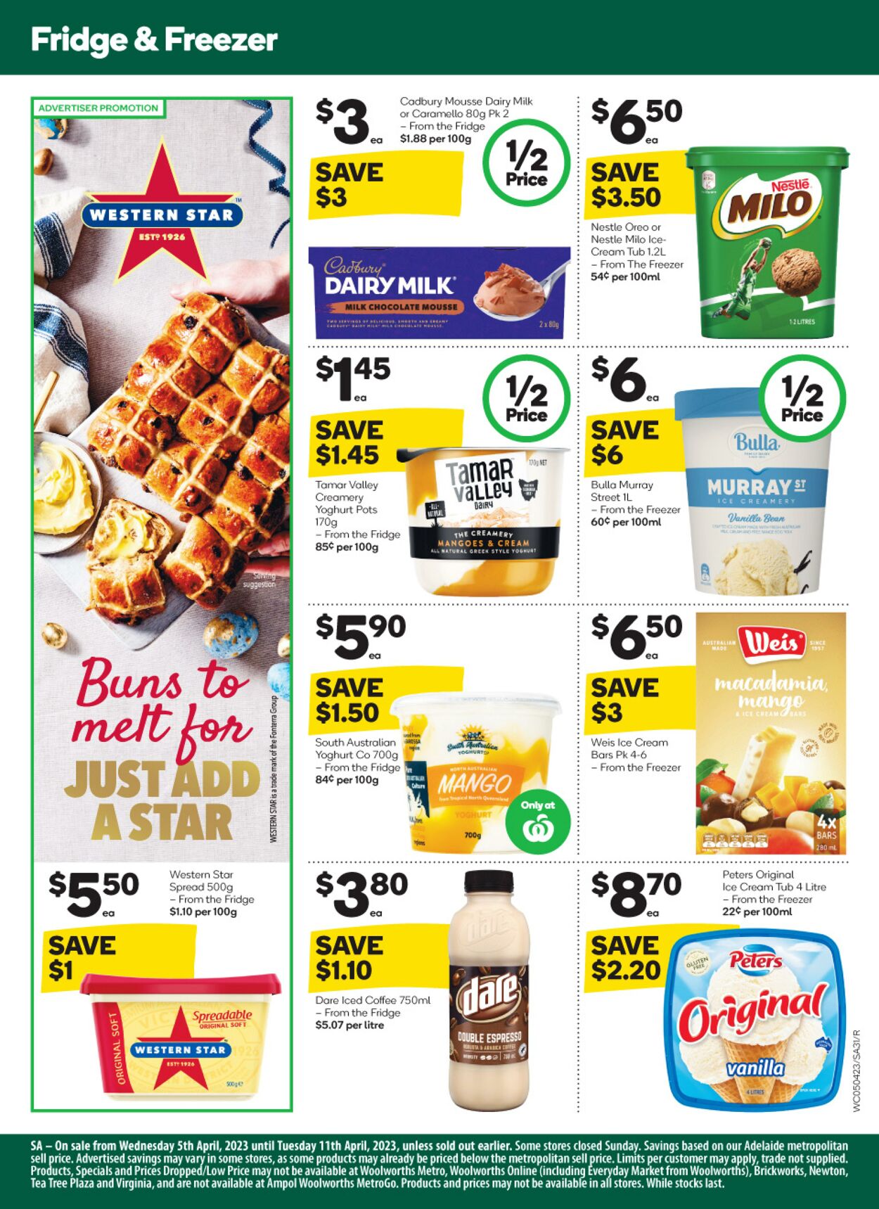 Catalogue Woolworths 05.04.2023 - 11.04.2023