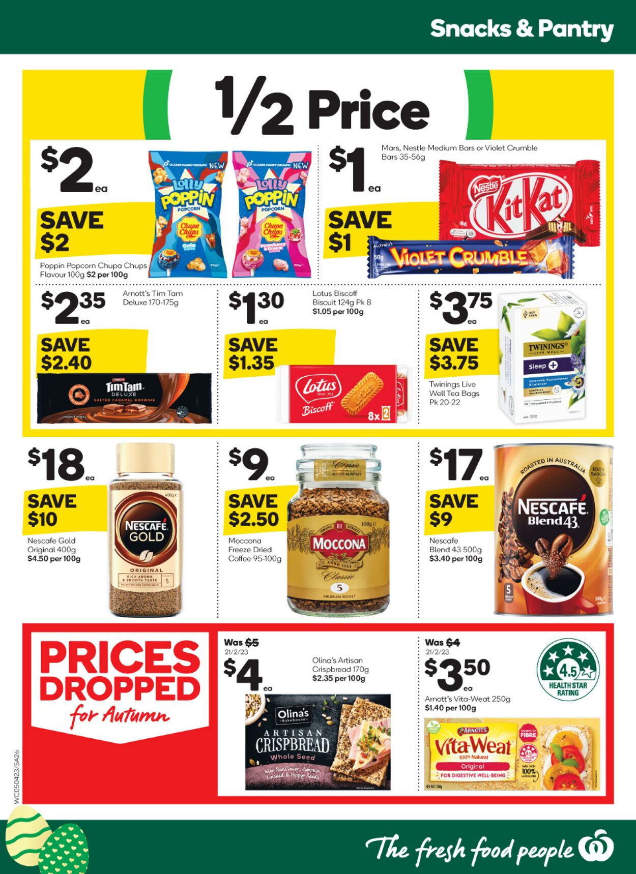 Catalogue Woolworths 05.04.2023 - 11.04.2023