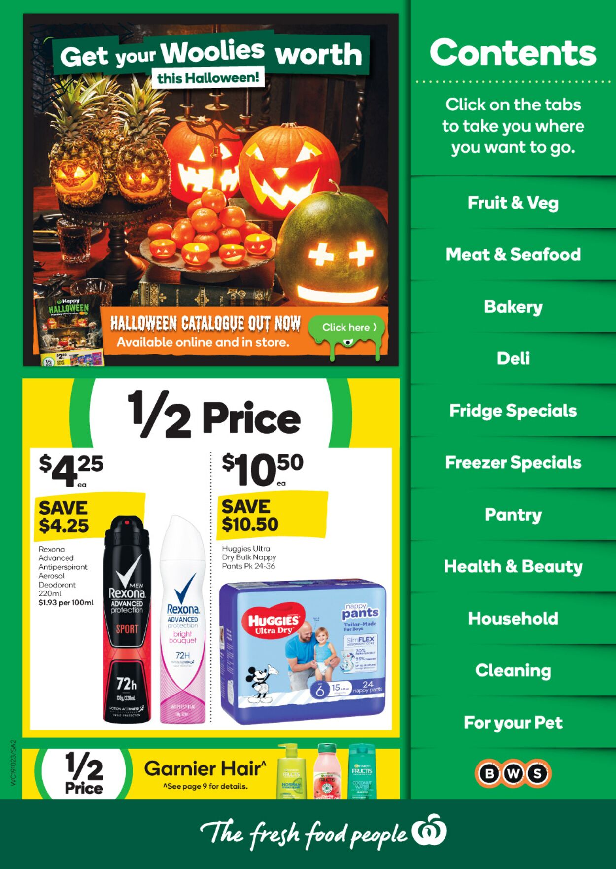 Catalogue Woolworths 19.10.2022 - 25.10.2022