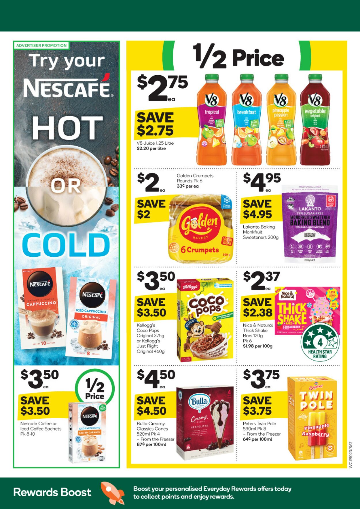 Catalogue Woolworths 19.10.2022 - 25.10.2022