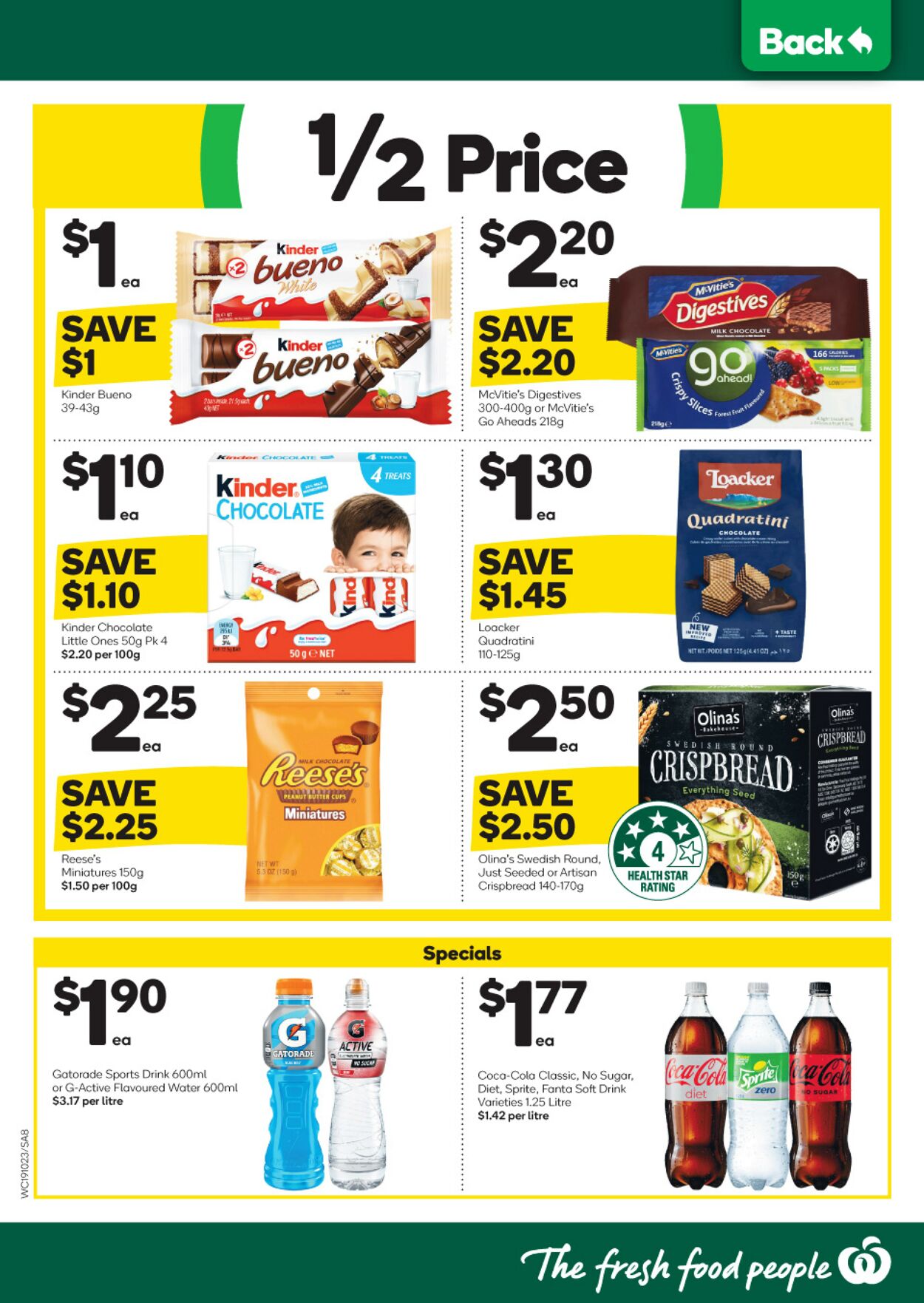 Catalogue Woolworths 19.10.2022 - 25.10.2022