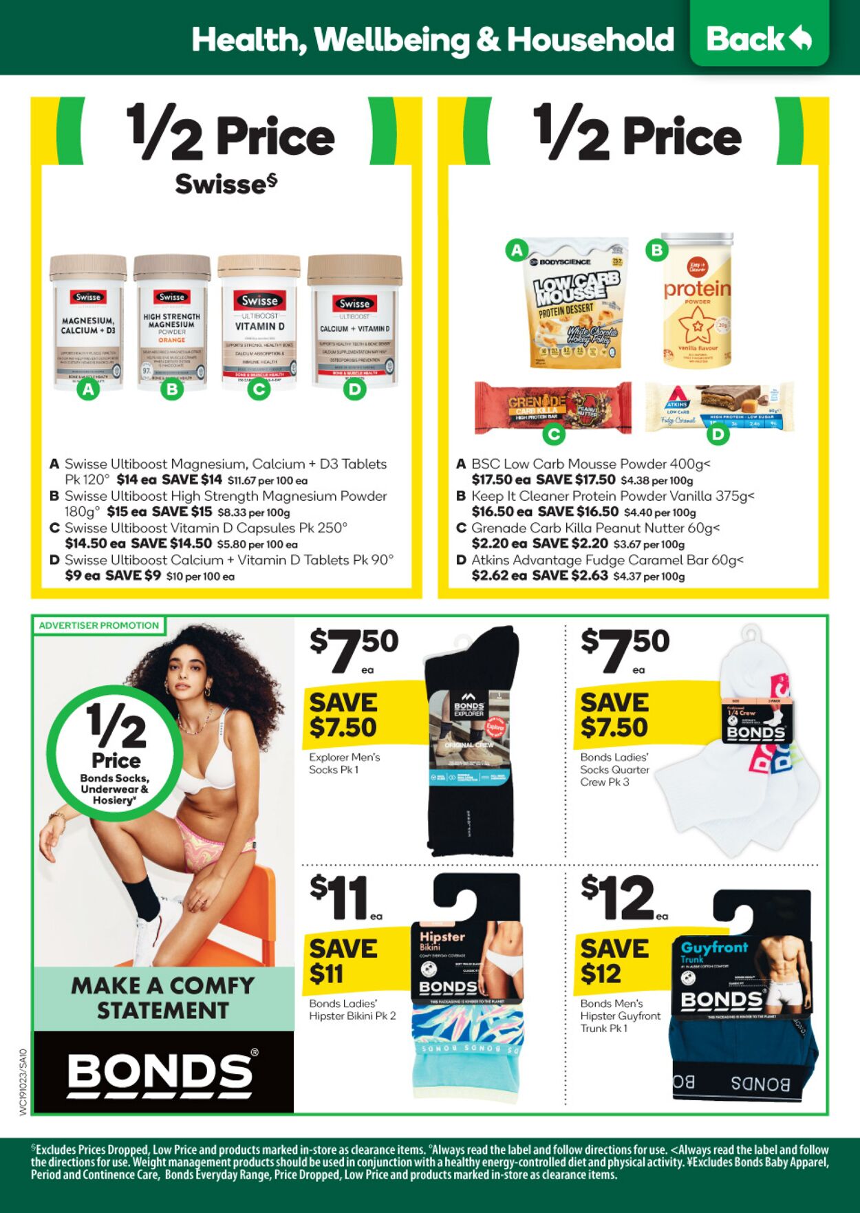 Catalogue Woolworths 19.10.2022 - 25.10.2022