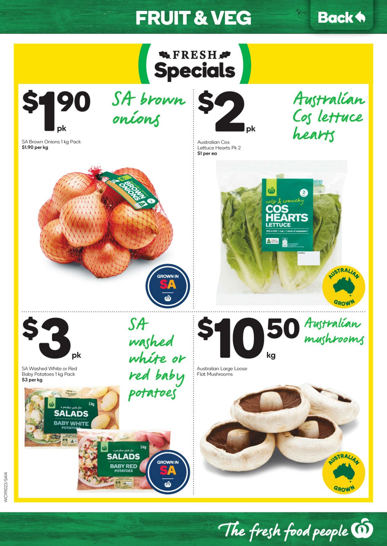 Catalogue Woolworths 19.10.2022 - 25.10.2022