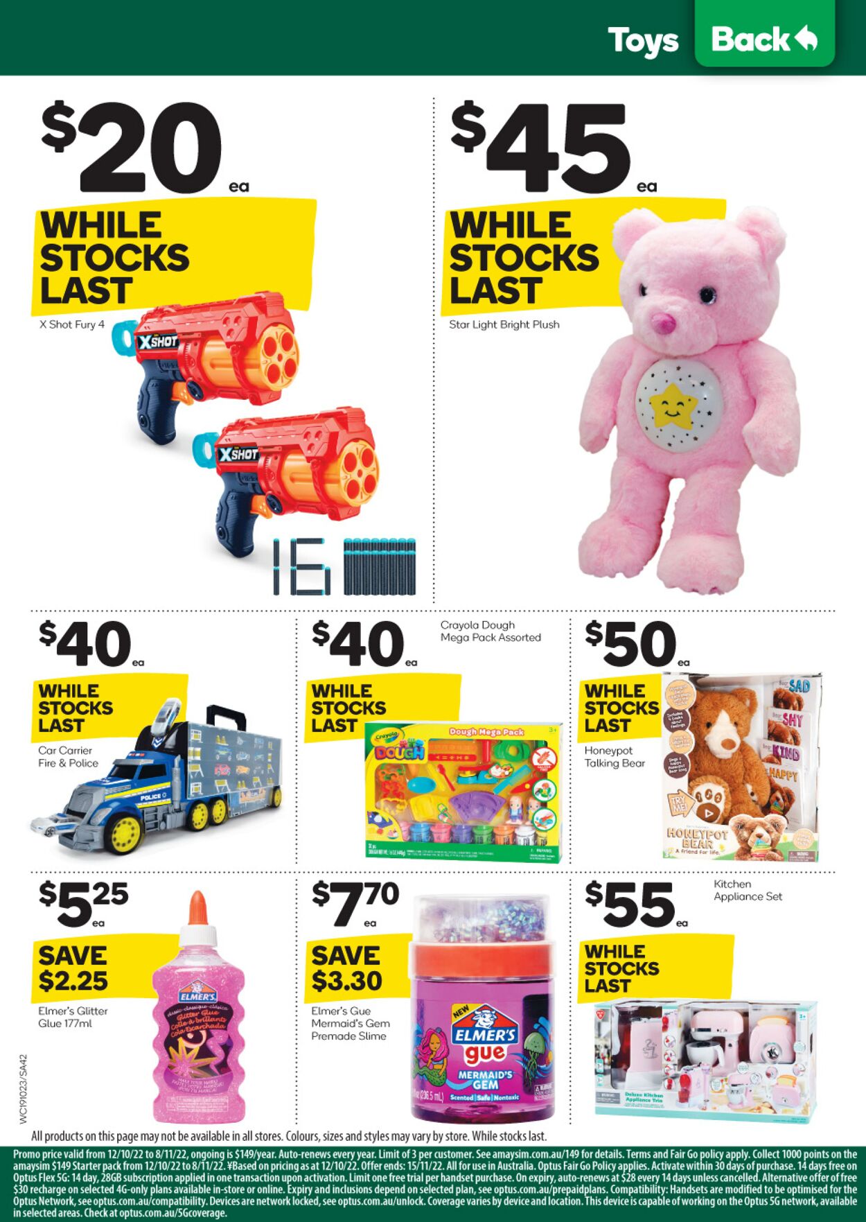 Catalogue Woolworths 19.10.2022 - 25.10.2022