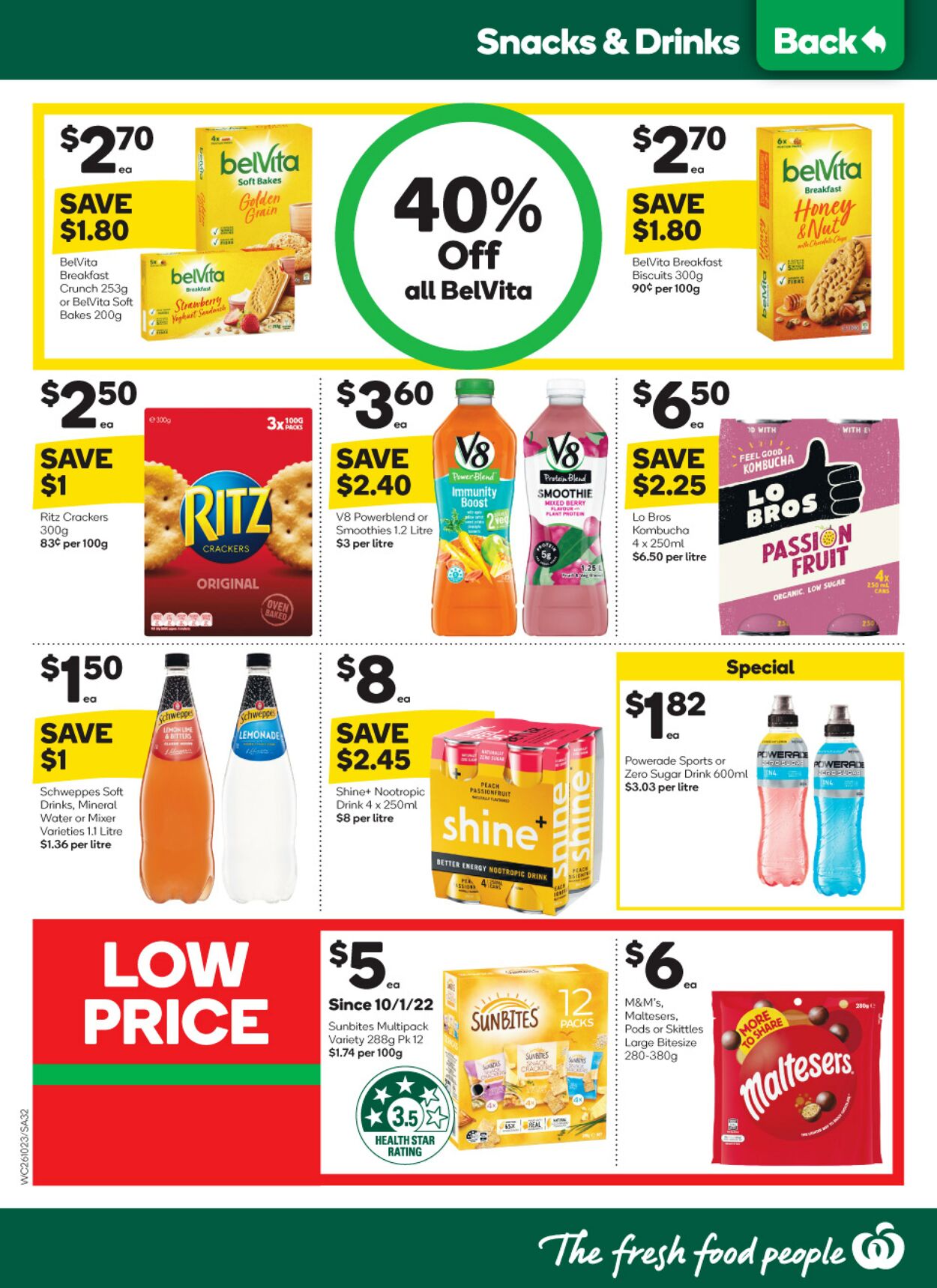 Catalogue Woolworths 26.10.2022 - 01.11.2022