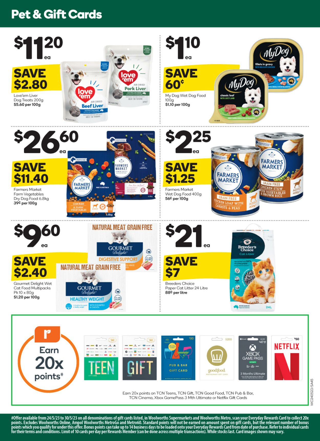 Catalogue Woolworths 24.05.2023 - 30.05.2023