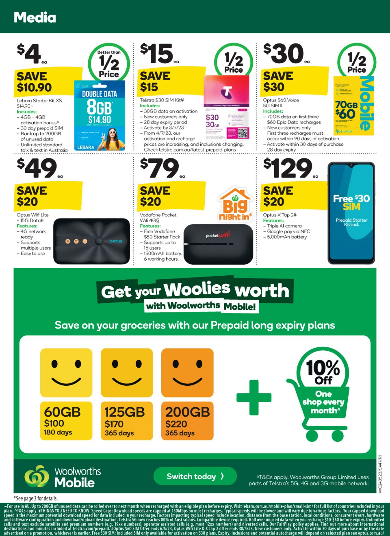 Catalogue Woolworths 24.05.2023 - 30.05.2023