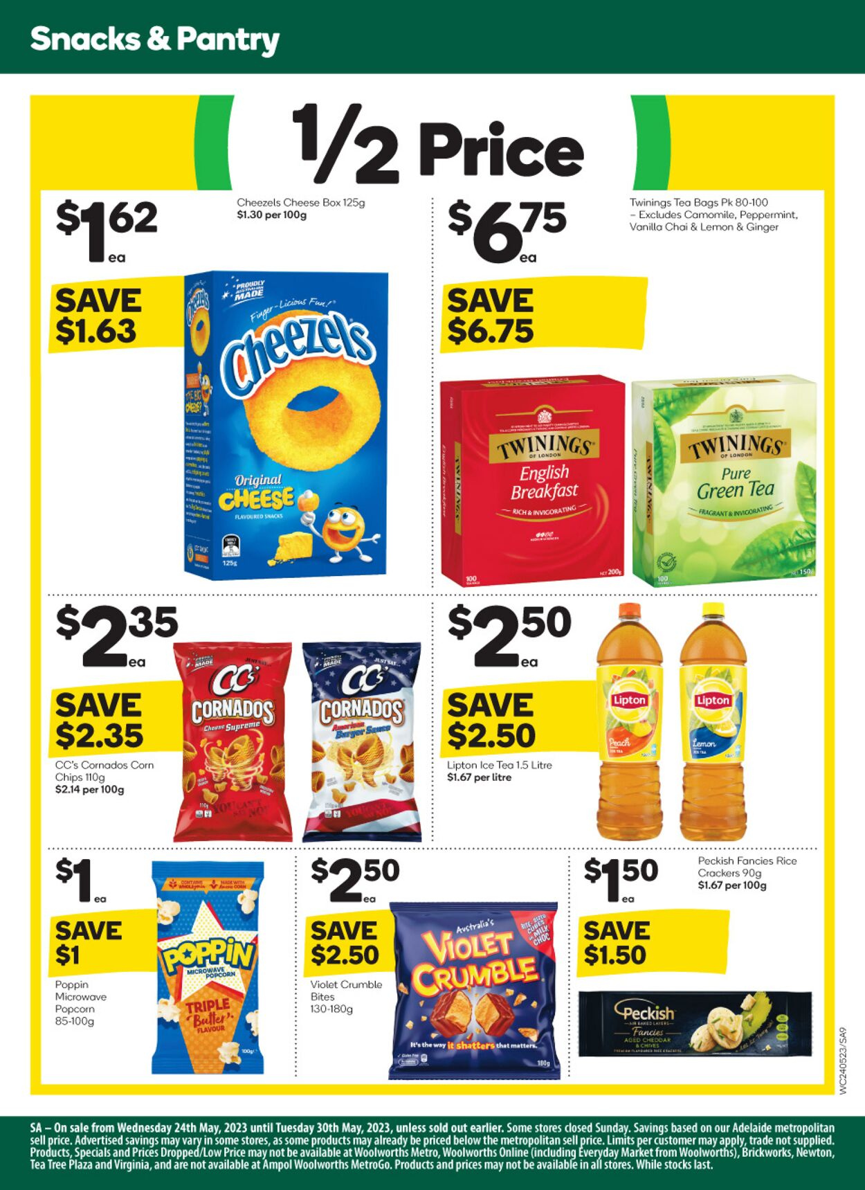 Catalogue Woolworths 24.05.2023 - 30.05.2023