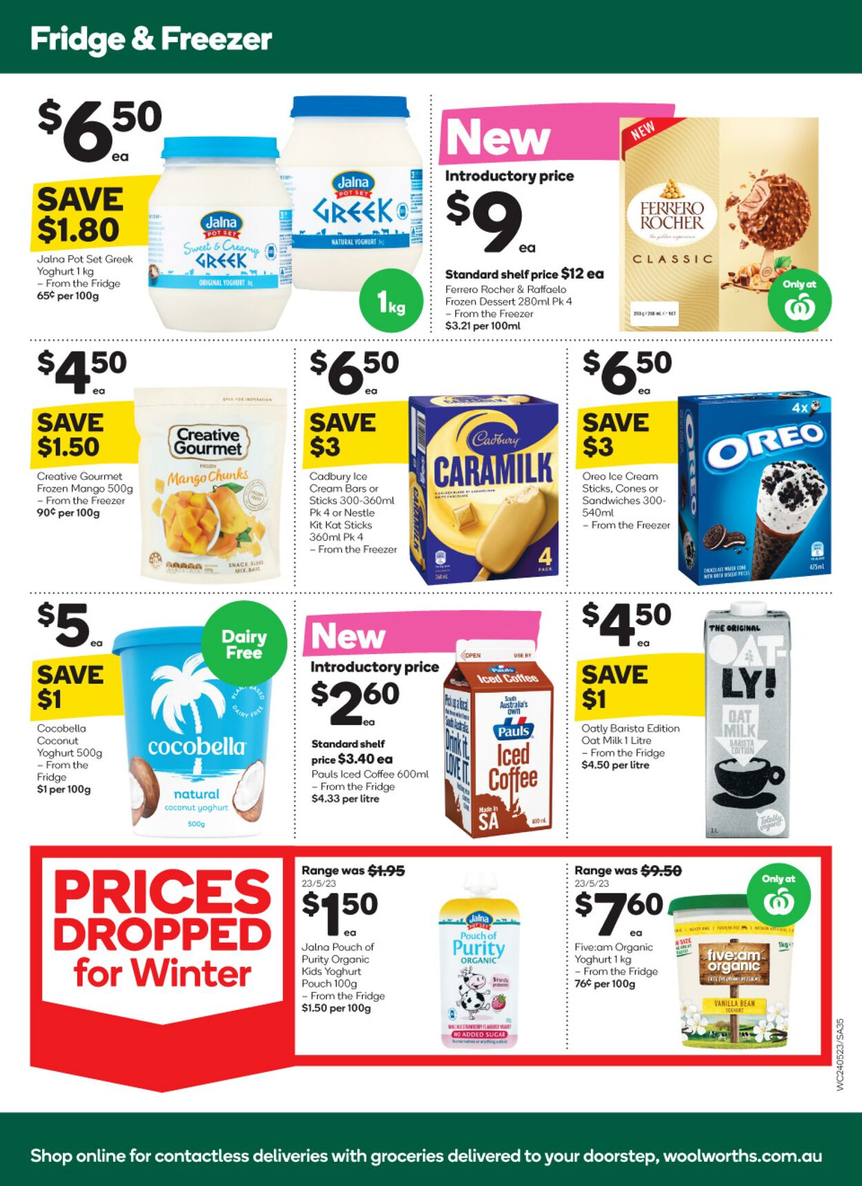 Catalogue Woolworths 24.05.2023 - 30.05.2023