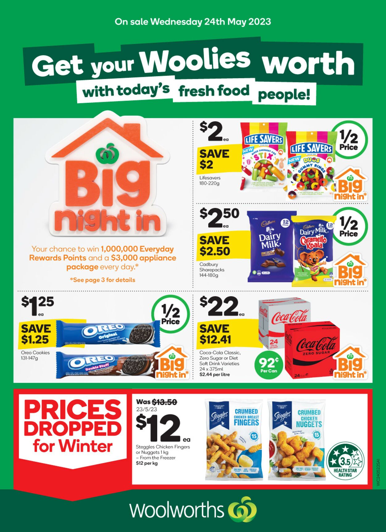 Catalogue Woolworths 24.05.2023 - 30.05.2023