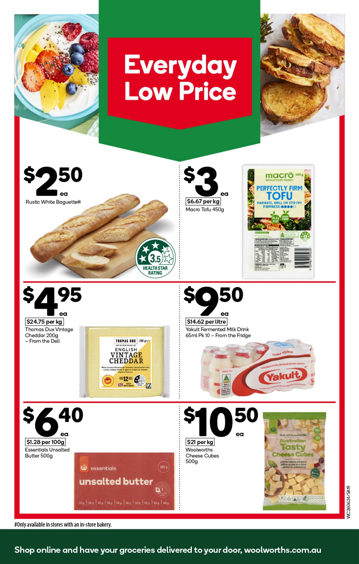 Catalogue Woolworths 26.06.2024 - 02.07.2024