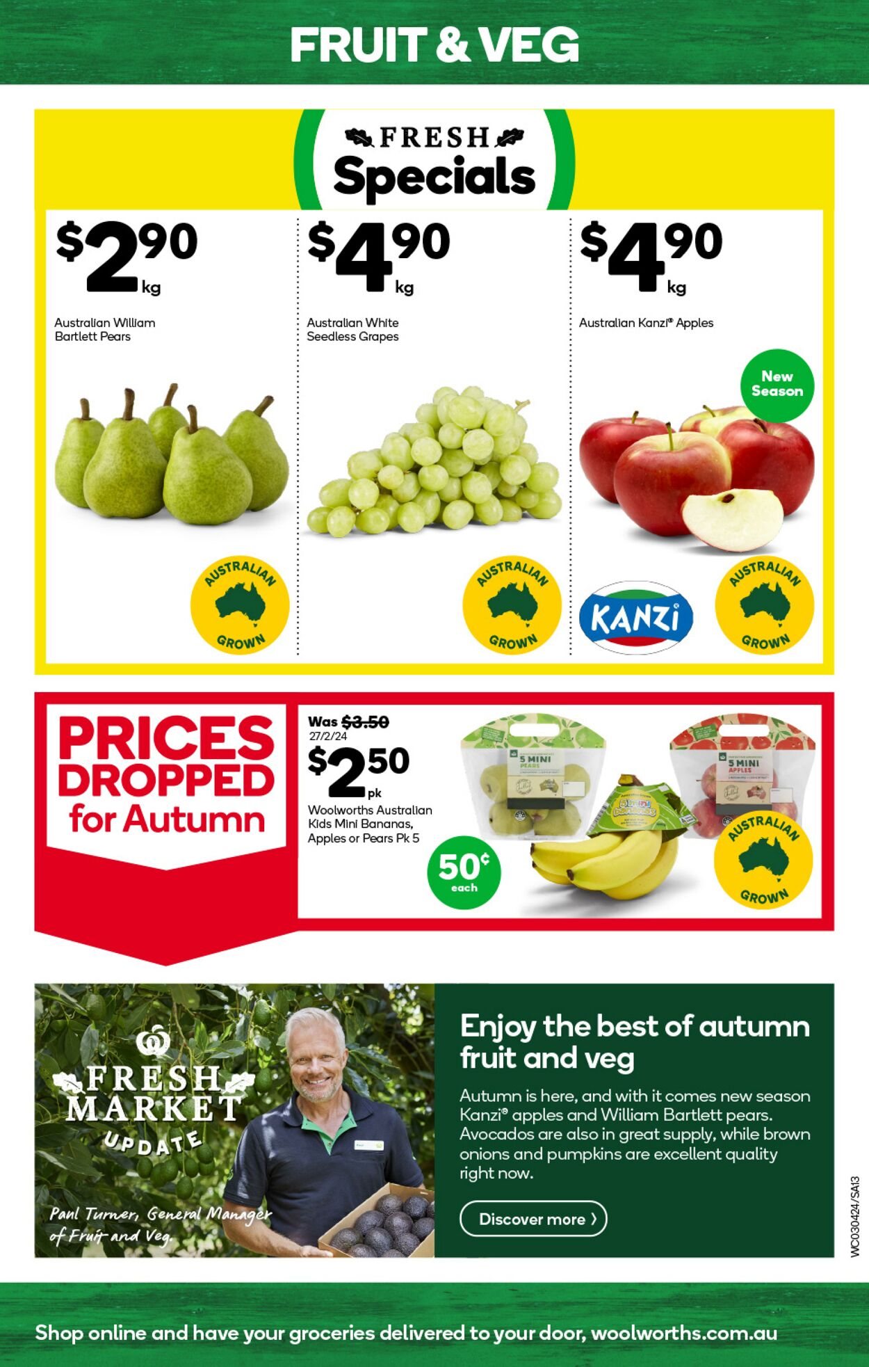 Catalogue Woolworths 03.04.2024 - 09.04.2024