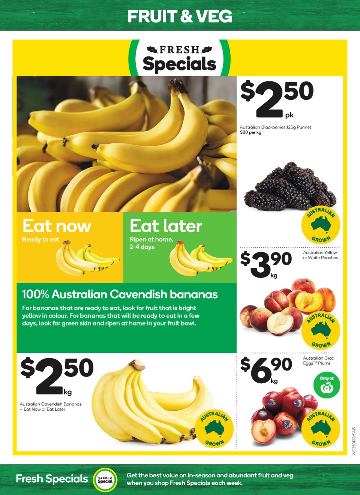 Catalogue Woolworths 25.01.2023 - 31.01.2023