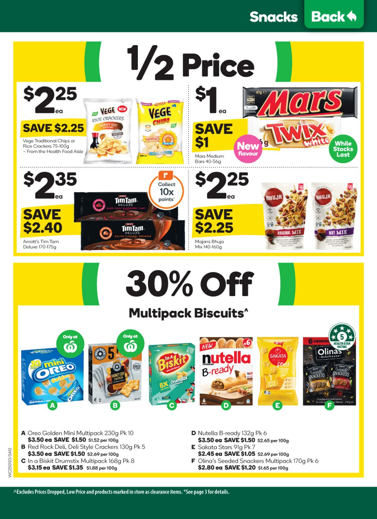 Catalogue Woolworths 25.01.2023 - 31.01.2023