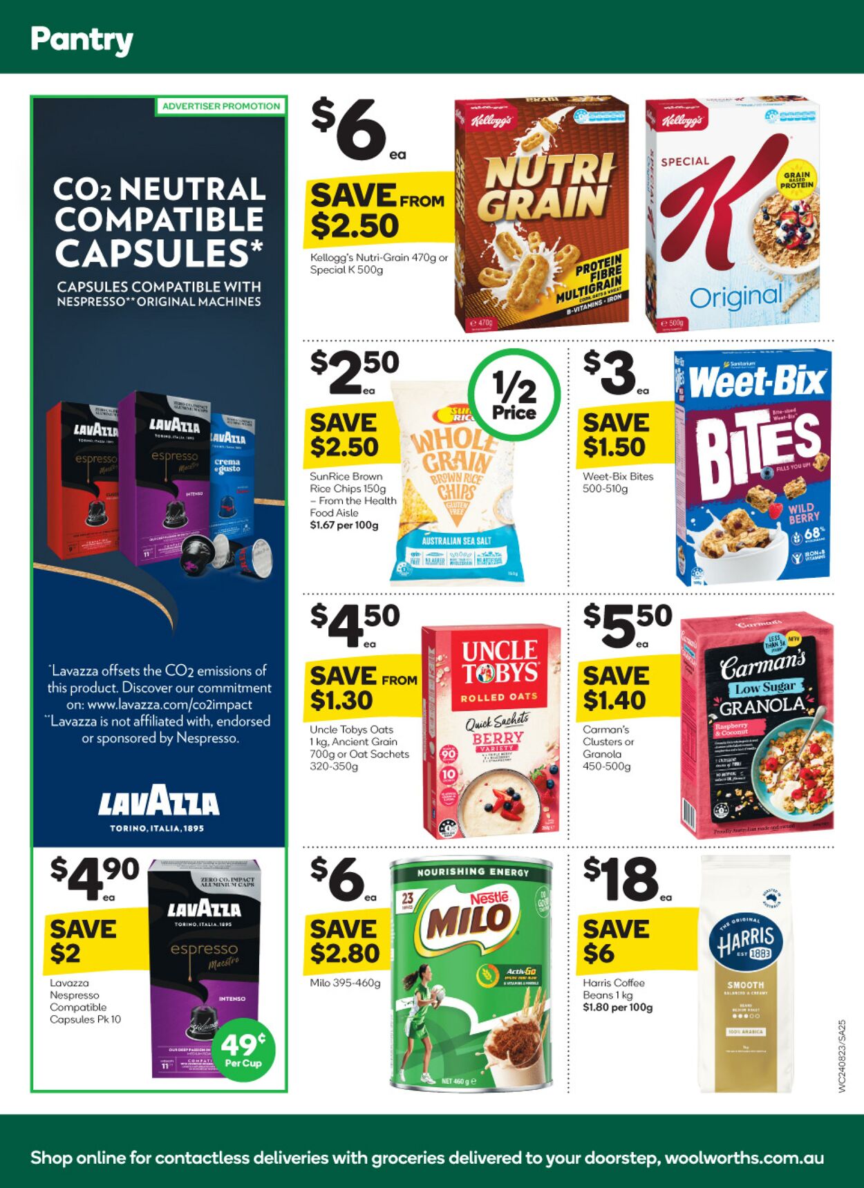 Catalogue Woolworths 24.08.2022 - 30.08.2022