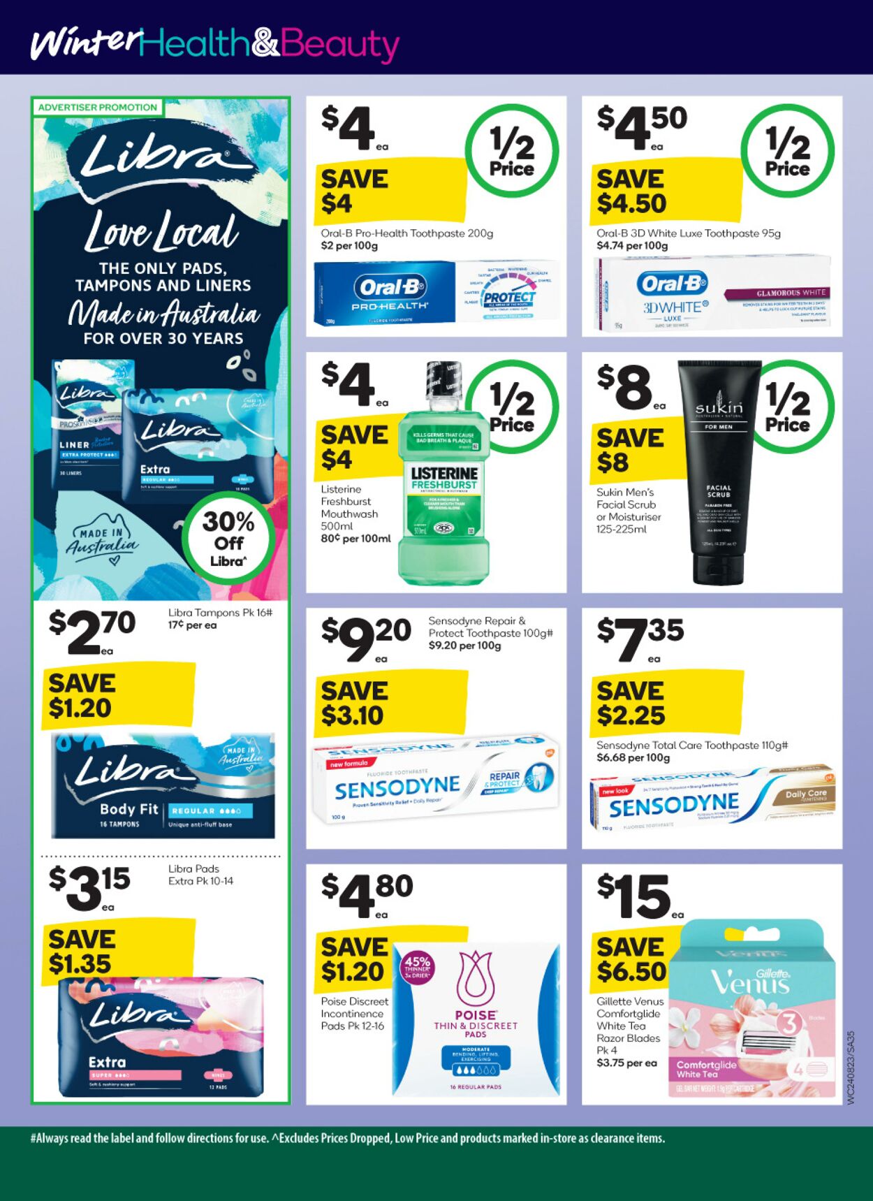 Catalogue Woolworths 24.08.2022 - 30.08.2022