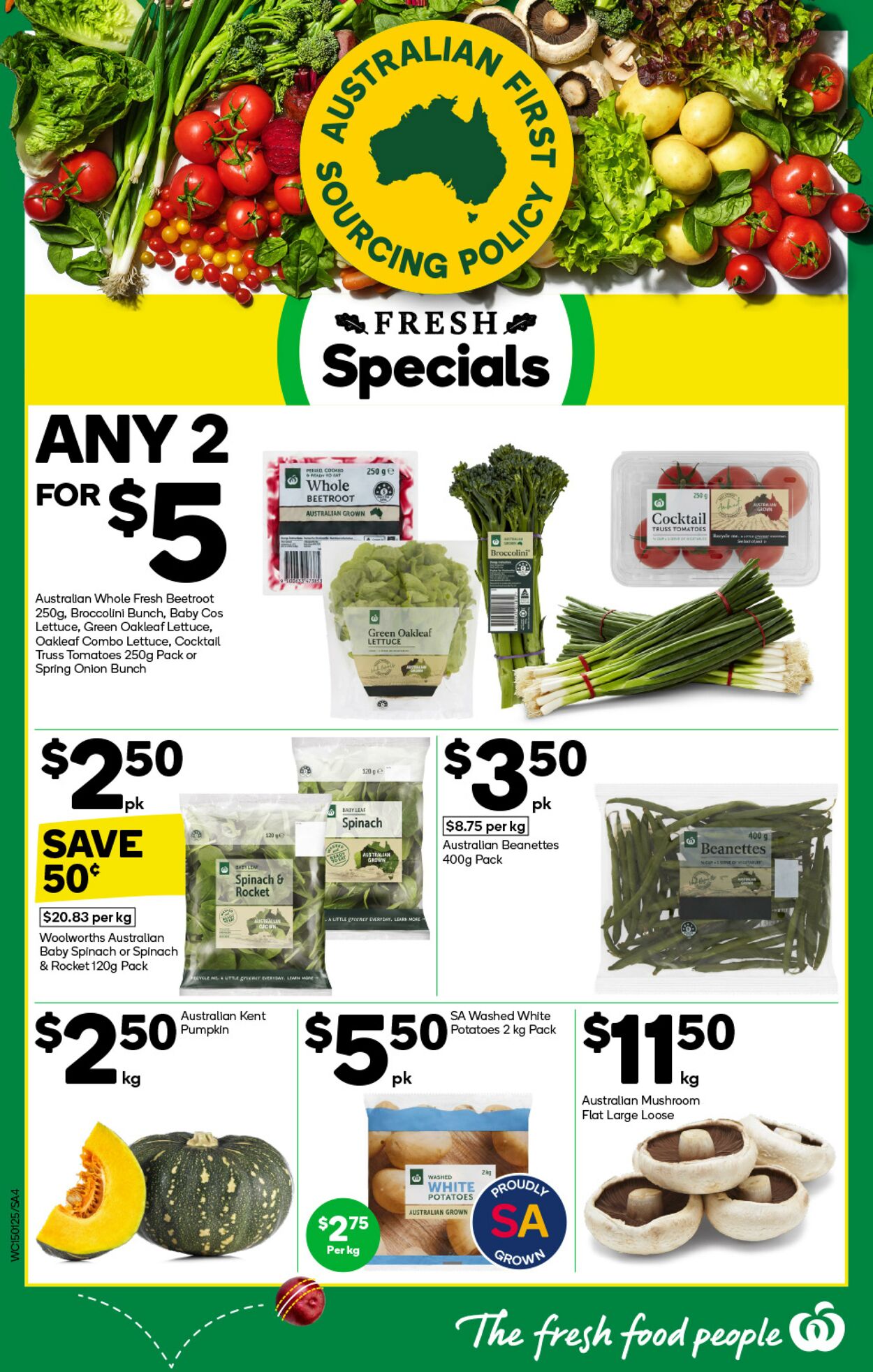 Catalogue Woolworths 15.01.2025 - 21.01.2025