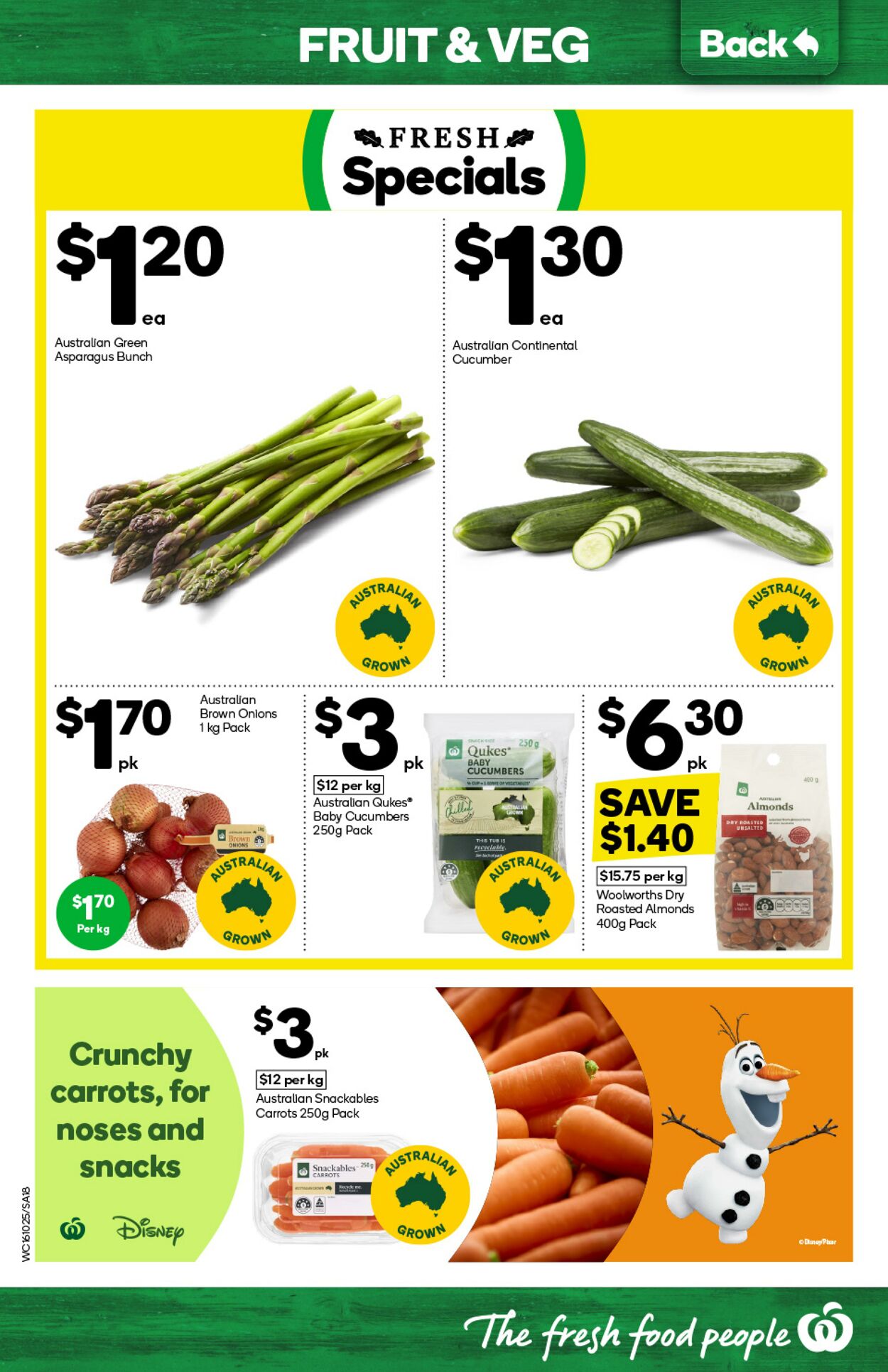 Catalogue Woolworths 16.10.2024 - 22.10.2024