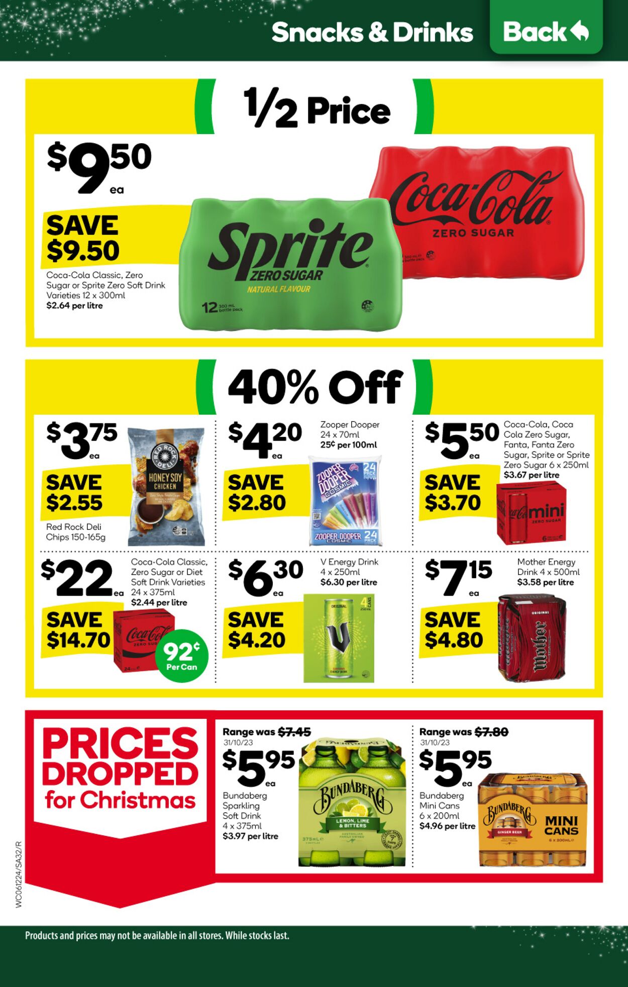 Catalogue Woolworths 06.12.2023 - 12.12.2023