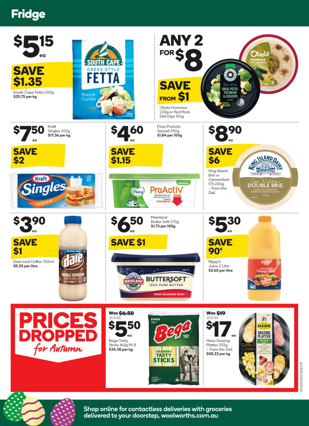 Catalogue Woolworths 22.03.2023 - 28.03.2023