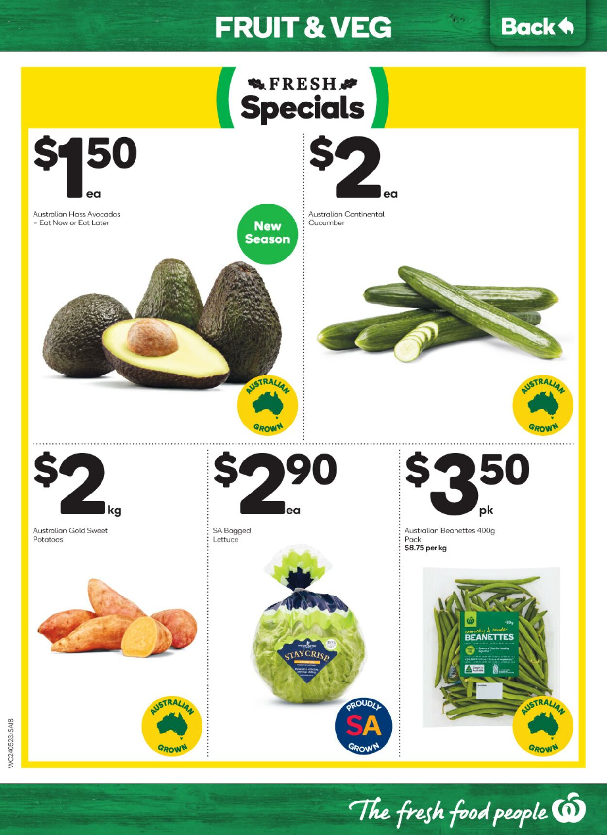 Catalogue Woolworths 24.05.2023 - 30.05.2023