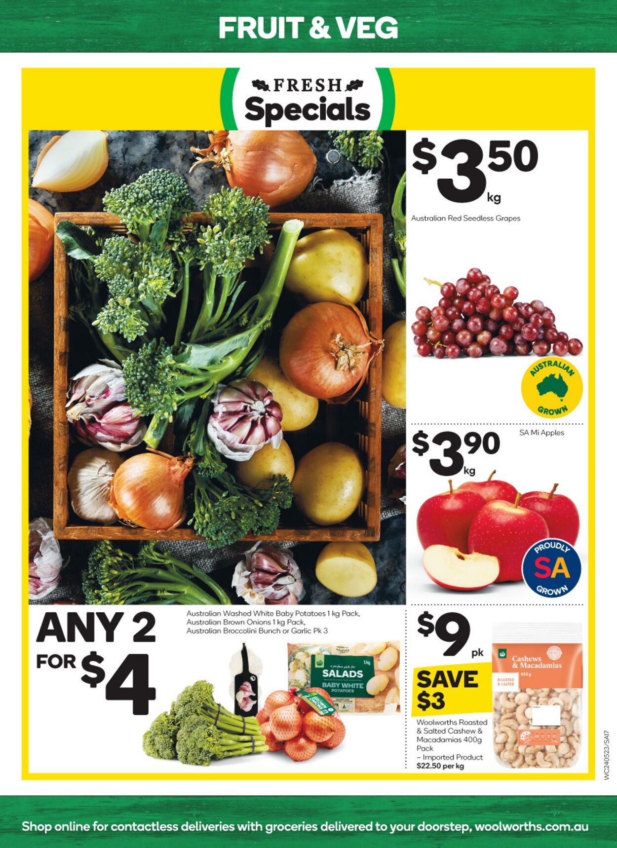 Catalogue Woolworths 24.05.2023 - 30.05.2023