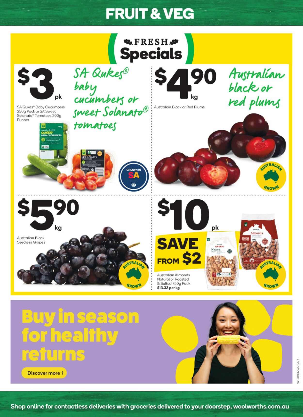 Catalogue Woolworths 08.02.2023 - 14.02.2023