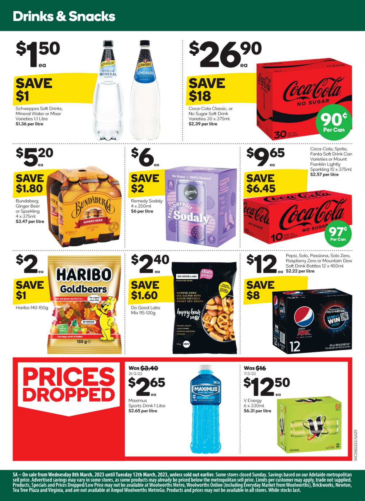 Catalogue Woolworths 08.03.2023 - 14.03.2023